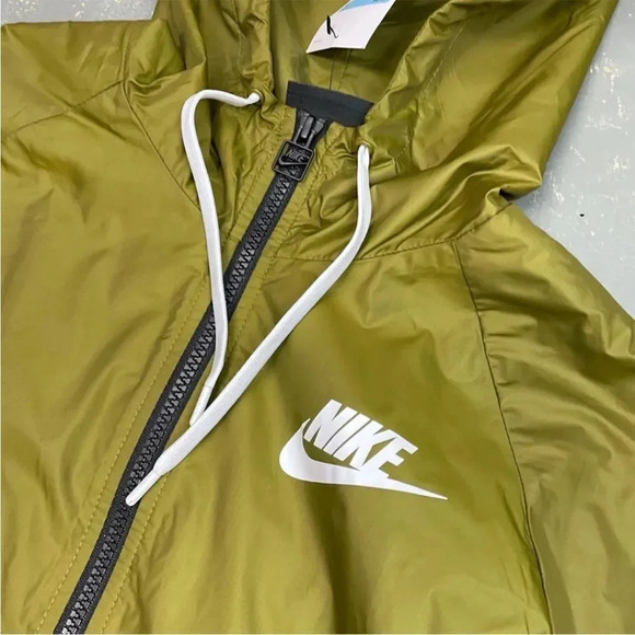 Nike Sportswear Windrunner Zip Up Jacket Olive Green size XL NWT MSRP $100 - Picture 4 of 8